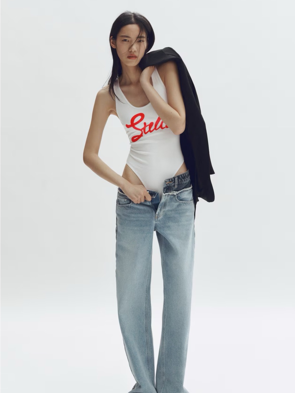 H&M x Stella McCartney Bodysuit w/Printed Motif